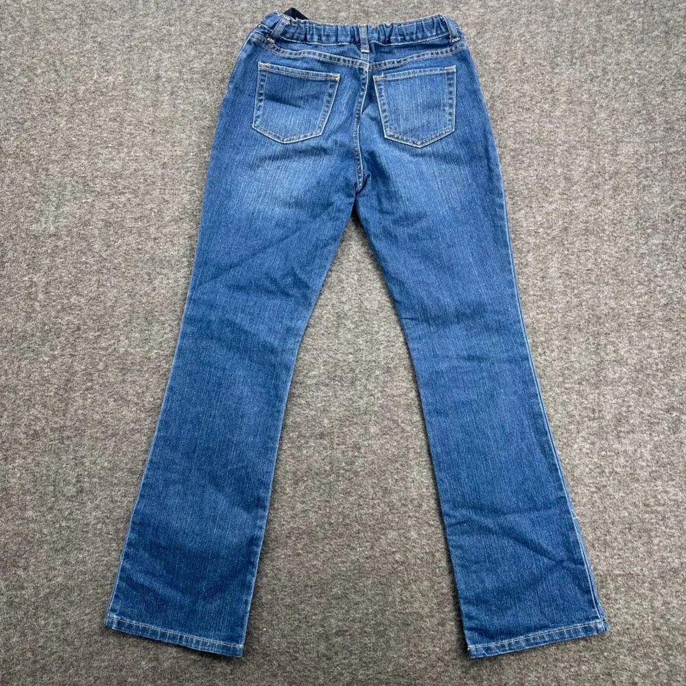 The‎ Children's Place Girls Blue Bootcut Jeans Size 14 Adjustable Waist Stretch